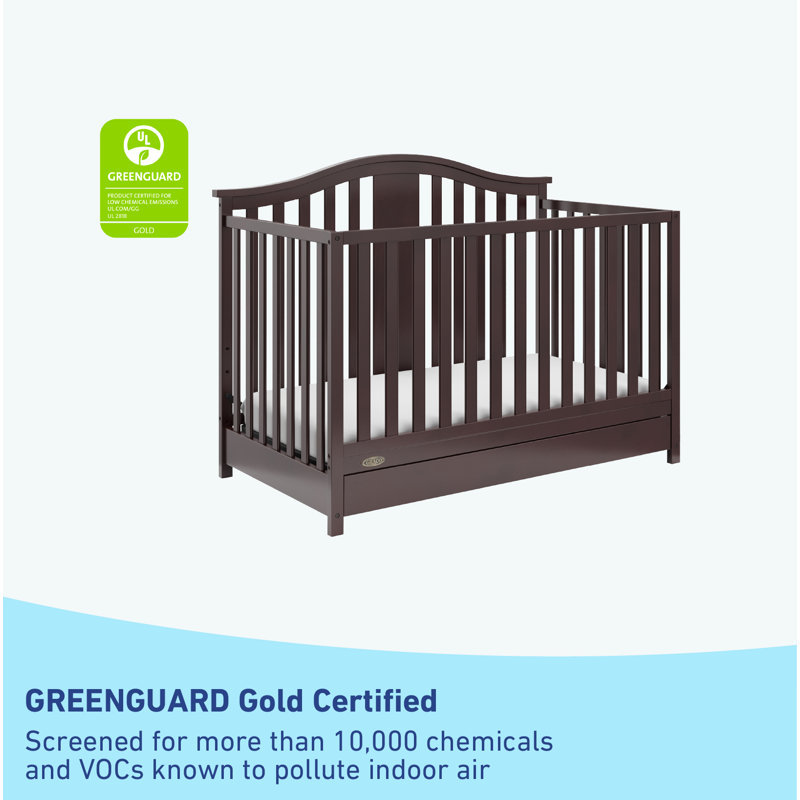 Graco Solano 4in1 Convertible Crib with Storage & Reviews Wayfair